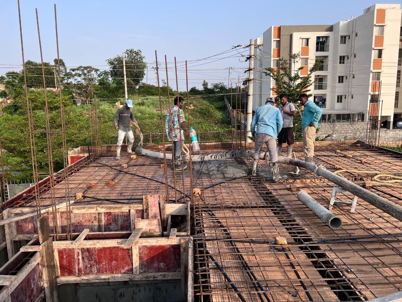Ongoing construction project